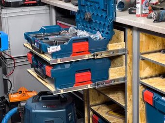 Montážne klipy pre Bosch L-BOXX systainer kufor na podložku