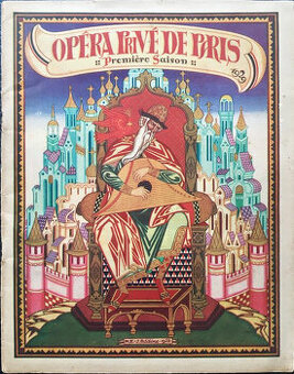 Bilibin, litografie 1929