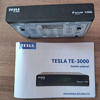 Satelitní DVB-S2 Irdeto přijímač TESLA TE-3000