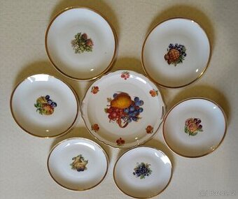 Talíře porcelánové dezertní