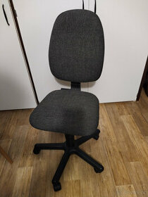 Kancelářská židle Šedo Černá, Kvalitní a Pohodlná