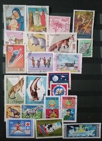 Poštovní známky Mongolsko 1
