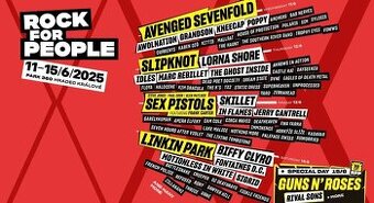 Vstupenka na Rock for People 2025 ČT 12.6.
