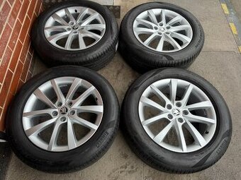 Alu 18" 5x112, škoda Elbrus KodiaQ letní 85%, TOP