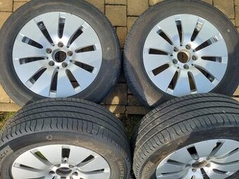 ALU 16 sada Mercedes w205 205/60/16 vč.letních pneu