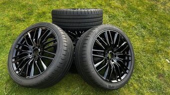 Sada nových kol 8,5 x 20" s letními pneu 255/40R20 + TPMS