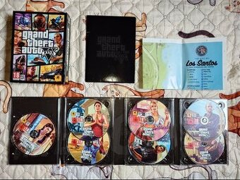GTA V kompletní edice včetně mapy