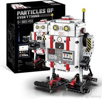 Programovatelná RC stavebnice (robot) - 475 dílků