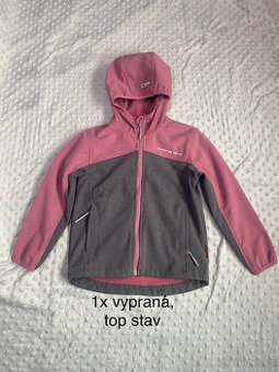 Top stav Alpine Pro dívčí softshellová bunda 116/122