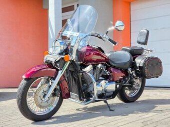 Honda VT 750 C4 Shadow, plexi, brašny, opěrka