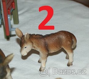 31. Dalmatin (Bullyland) + Oslátko zn. Schleich - 1