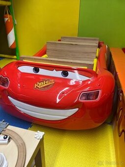 Postel- Auto- Dětský pokojíček- Herna