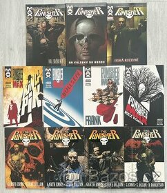 Prodám mix komiksů - Punisher, Hellblazer, DMZ, 100 nábojů…