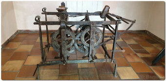 Věžní hodiny, kostelní hodiny, mechanismus věžních hodin pře