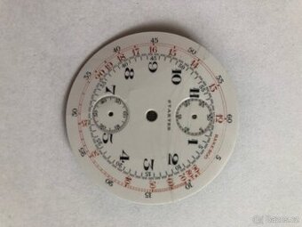 Porcelanovy číselník na chronograf
