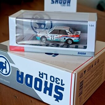 Škoda 130 LR n. 21 rally Bohemia 1986 - nové, zabalené