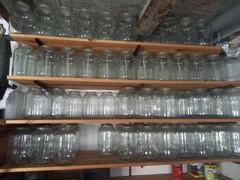Zavařovací sklenice 3,5 l vč. zavařovacích víček