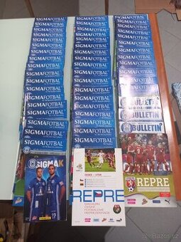 Sbírka časopisů SIGMAFOTBAL a pod.