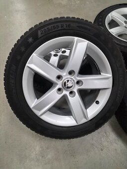 Zimní alu kola octavia skoda volksvagen 205/55 r16