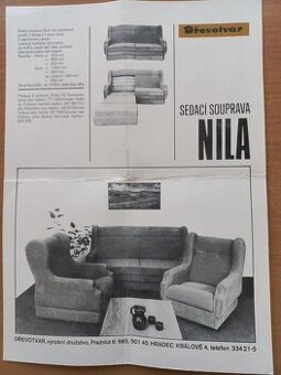 Prodej sedací soupravy.
