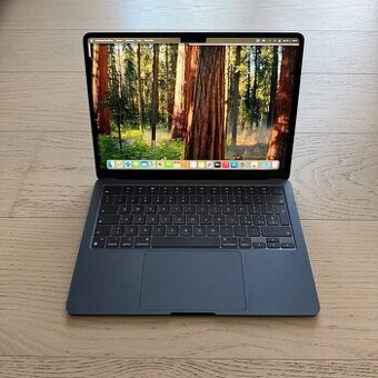 ZÁNOVNÍ APPLE MACBOOK AIR 13” M2/8GB RAM/256GB,BATERIE 100%