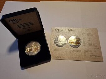 Stříbrná mince Tramvaj ČKD T3 2024 - bk