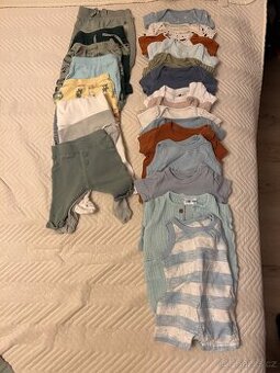 Balík chlapecké oblečení vel. 56 a 62cm