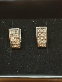 Náušnice se zirkony HALADA 925/1000