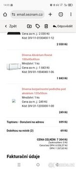 Akvárium 160l + jedno menší