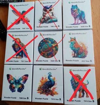 Dřevěné puzzle QUORDLE