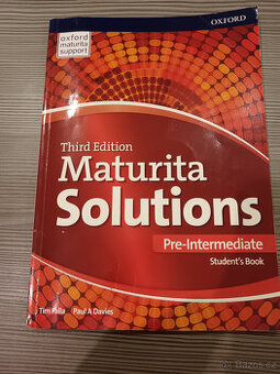 Maturita Solutions 3rd Edition Pre-Intermediate Student's B