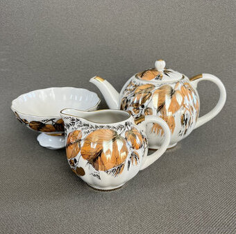 Čajový set Zlatý podzim, LFZ Lomonosov