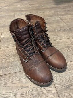 Kožené boty Dickies / Rukavice Rusty Pistons