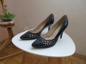 dámské kožené společenské boty, Deska vel.41