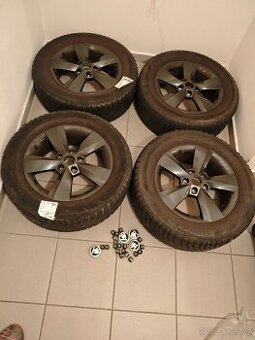 Alu kola Škoda 6,0Jx16 H2, ET43-Zlín