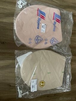 Plastové 2x sedátko na WC