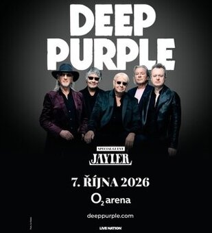 Deep Purple O2 Arena 7.10.2026