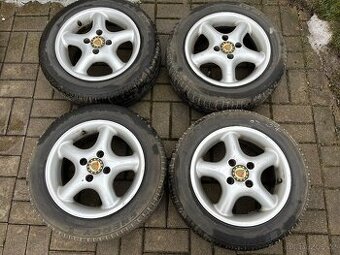 4x alu disky 4x100 R14, letní pneu