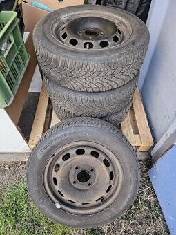 Ocelové disky s pneu Continental TS 850 M+S