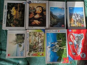 Puzzle Dino, Ravensburger, Trefl, Dysney, 3D