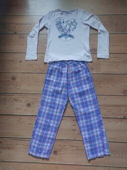 Dívčí pyžamo vel. 146/152