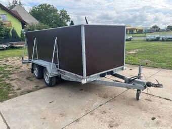 Prodám přívěs PM 35U 3 500 kg vysoké bočnice