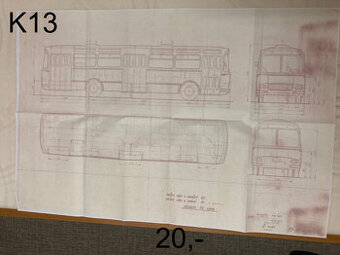 Predam vykresy Karosa SD11, SL11 a SM11