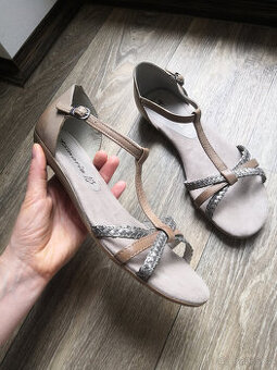 Béžové sandálky Tamaris měkoučké