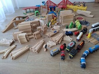 Dřevěná vláčkodráha