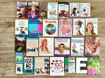 Mix knih o zdraví a zdravém životním stylu