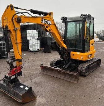 JCB 36C (8035) org. 900mth-hydraulická svahovka, po servisu
