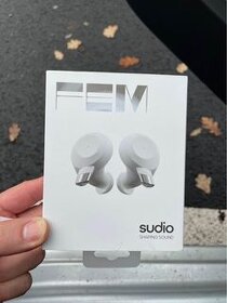 Bezdratové sluchátka Sudio FEM True wireless sluchátka, bílá