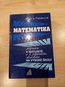 Matematika  příprava k maturitě  Jindra Petáková - 1