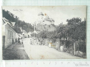 Karlův Týn - Karlštejn - stará pohlednice - 1